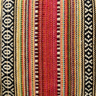 Cushion Cover-border stripes pattern3 in orange