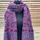 Tusha boho shawl (reversible in jaal pattern)-1